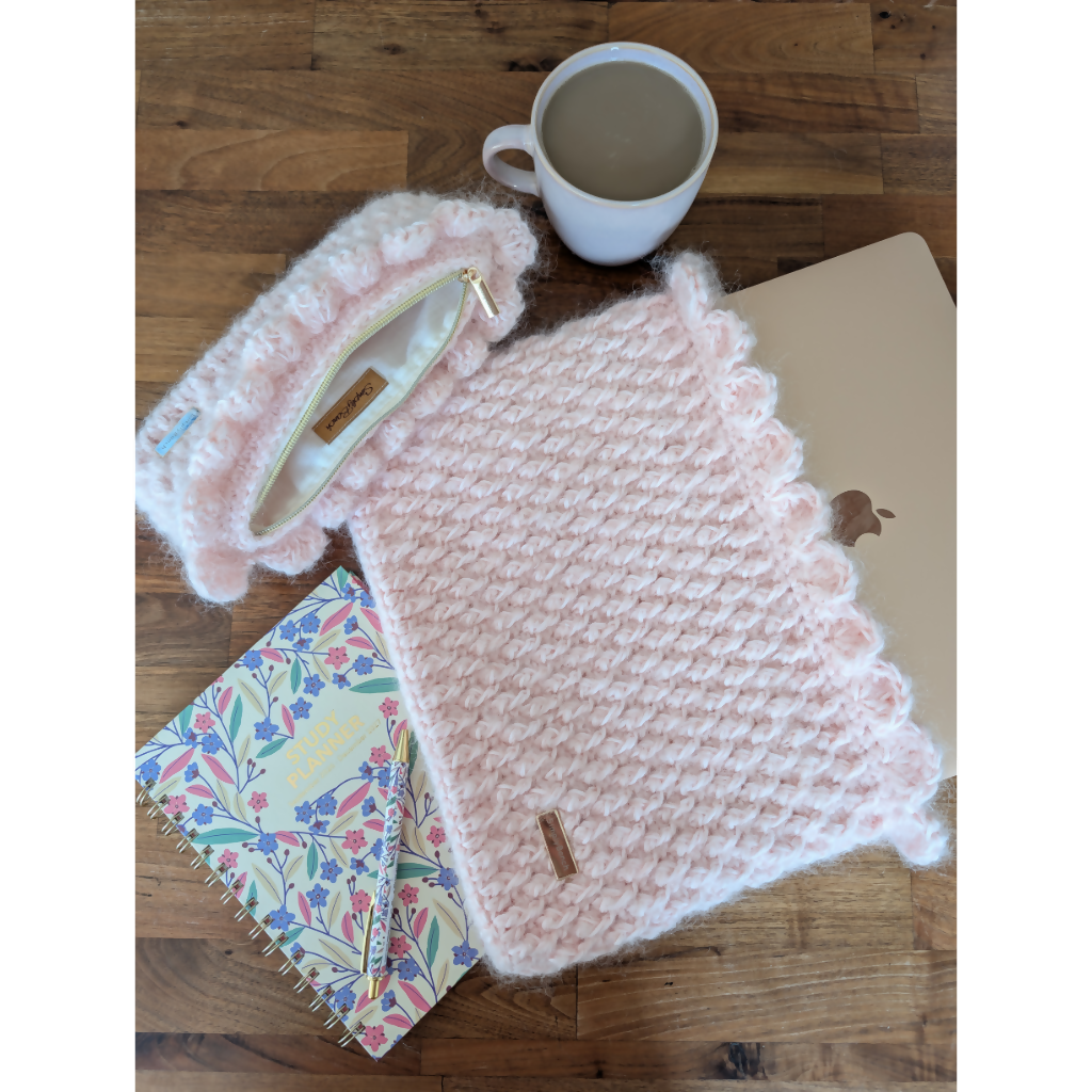 Silk Sleeve & Silk Pencil Case sæt